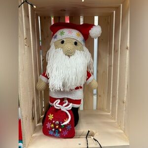 Amigurumis// Santa Claus with gift bag
